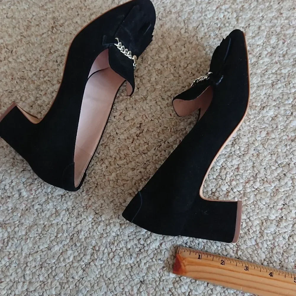 Kate Spade Molly pump with chain details size 8.5